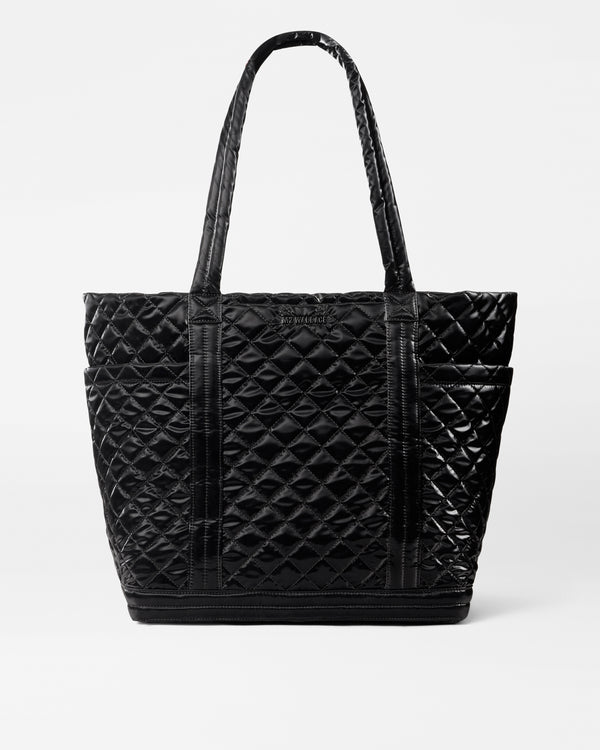 Black Liquid Large Empire Tote