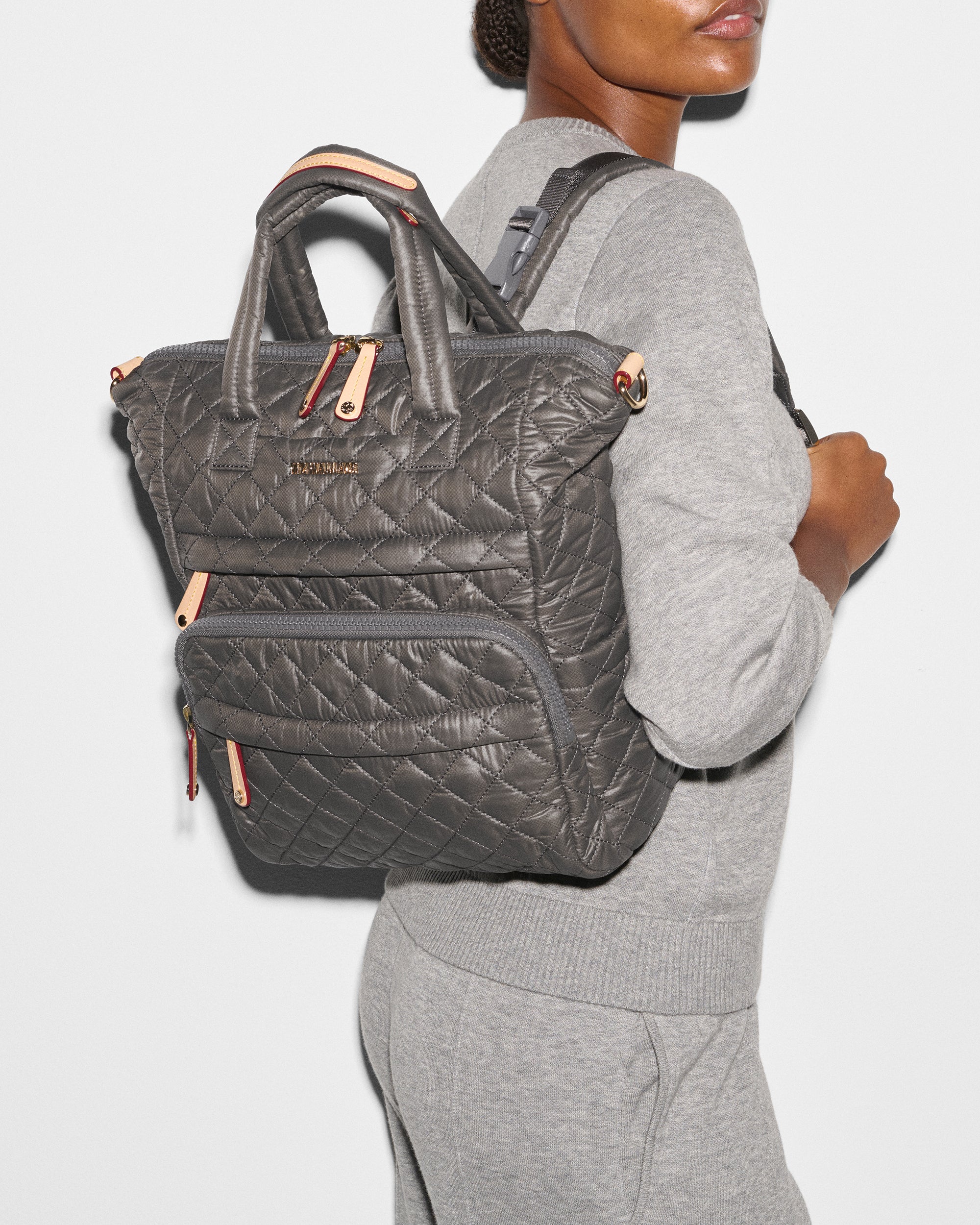 MZ Wallace offers Top Handle Backpack