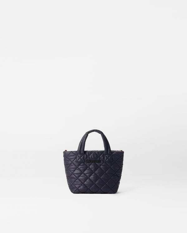 Black Petite Metro Tote Deluxe