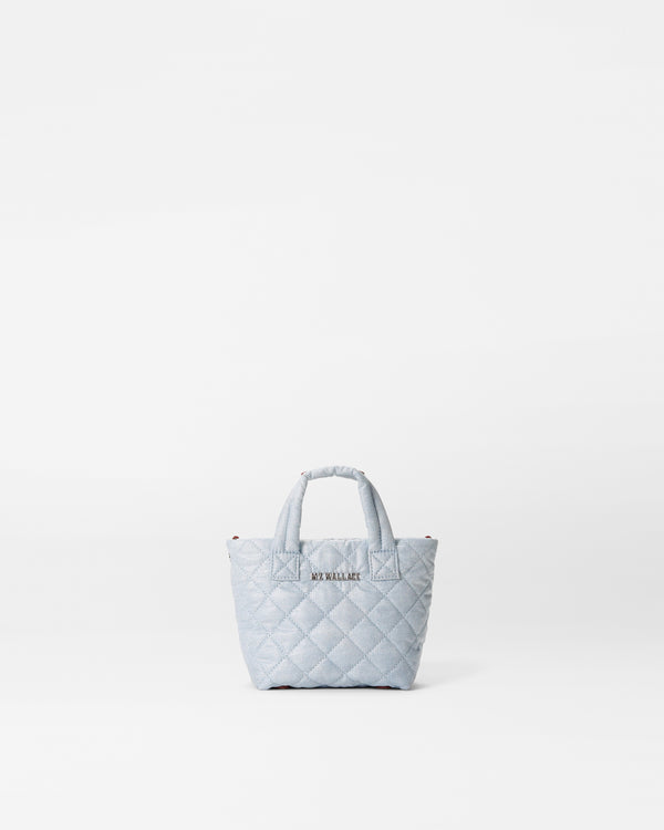 Chambray Petite Metro Tote Deluxe