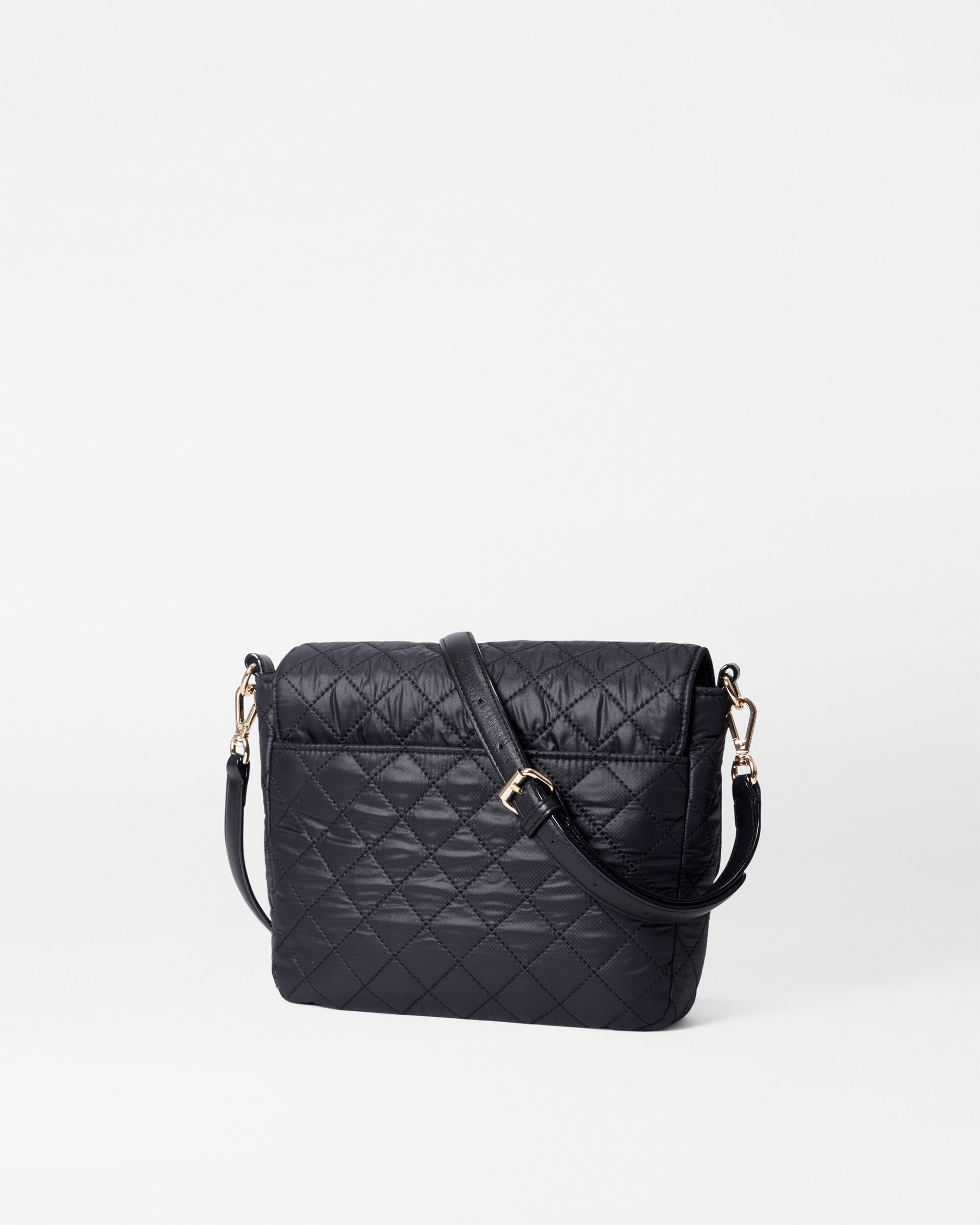 Black Medium Crosby Lock Crossbody