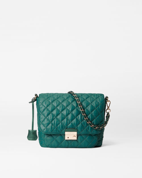 Emerald Medium Crosby Lock Crossbody