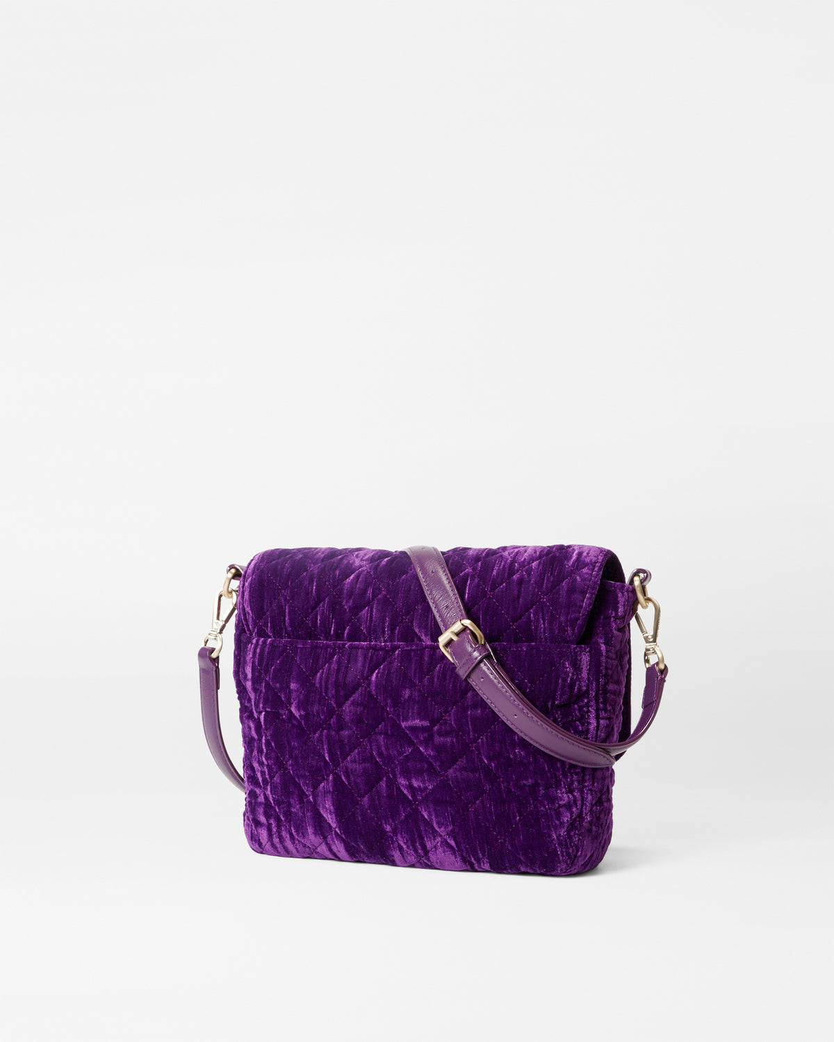 Velvet Amethyst Medium Crosby Lock Crossbody