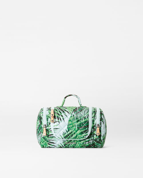 Tropical Palm Hanging Travel Cosmetic
