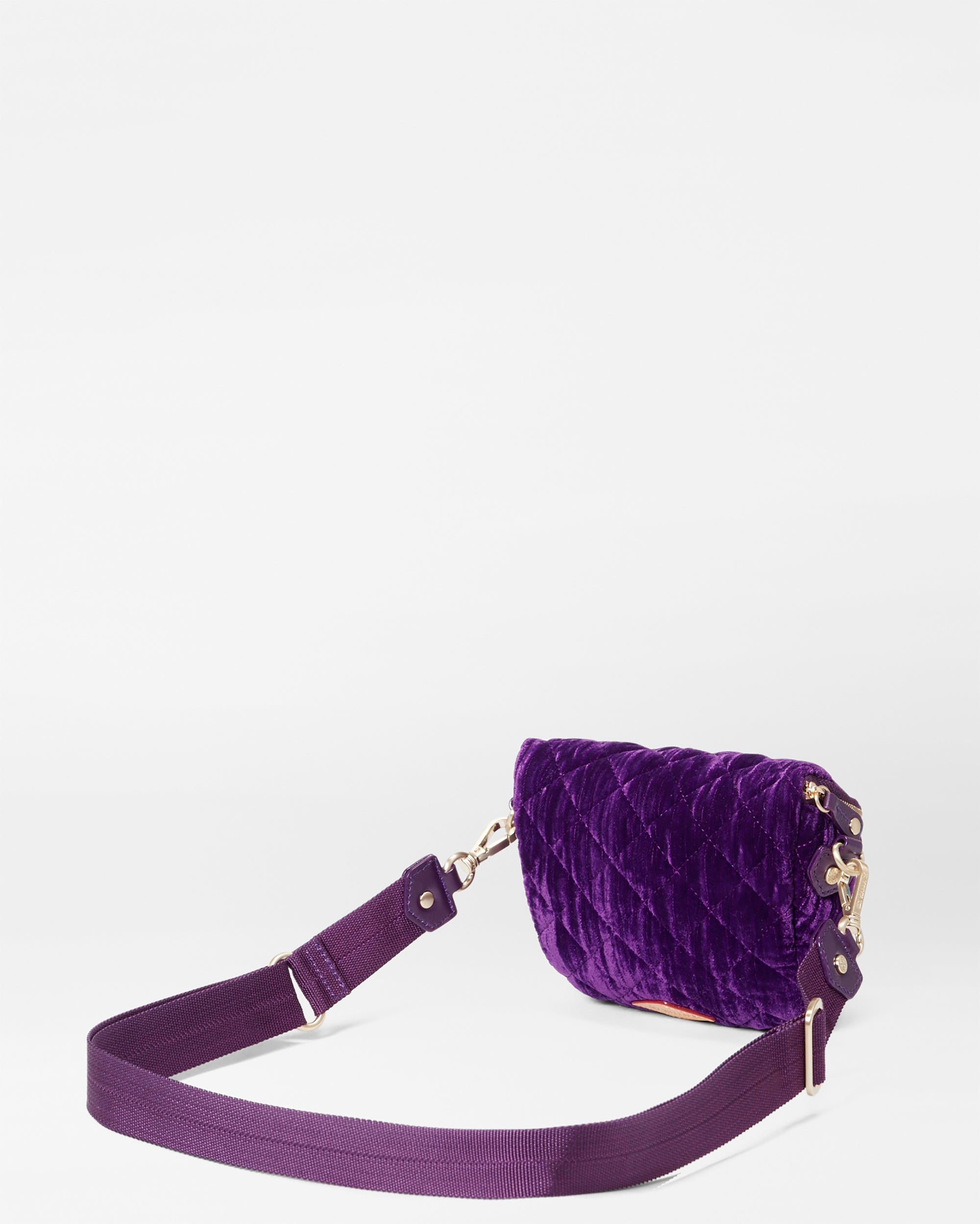 Micro Crosby Sling-Velvet Amethyst - 3