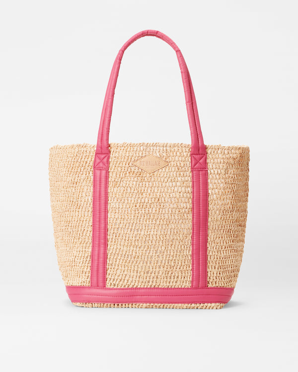 Raffia/Zinnia Medium Raffia Tote