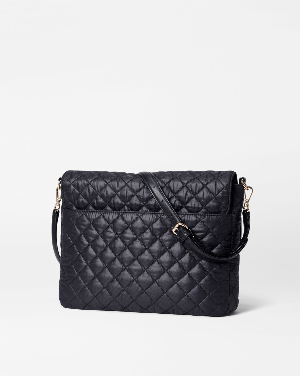 Black Large Crosby Lock Crossbody