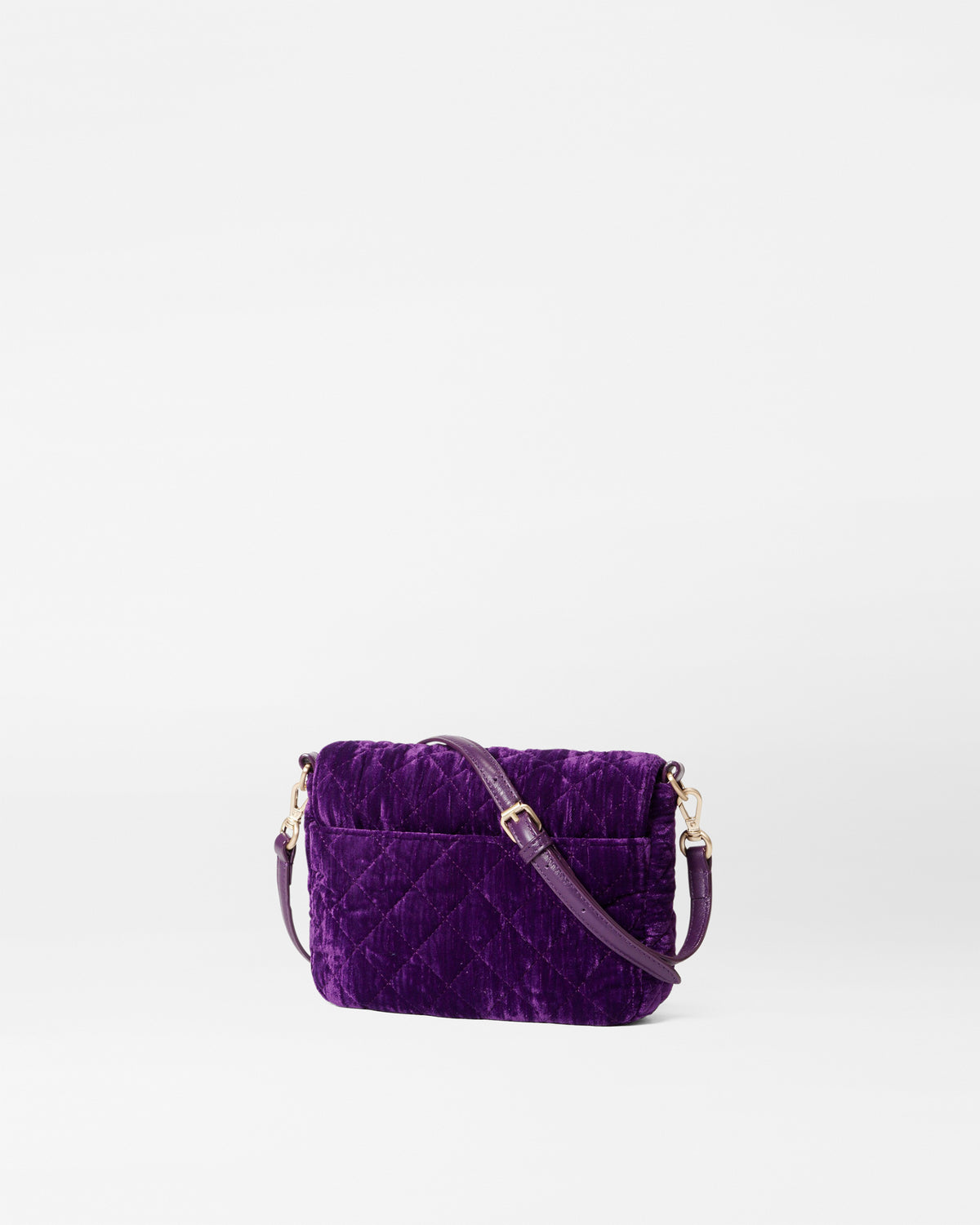 Velvet Amethyst Small Crosby Lock Crossbody