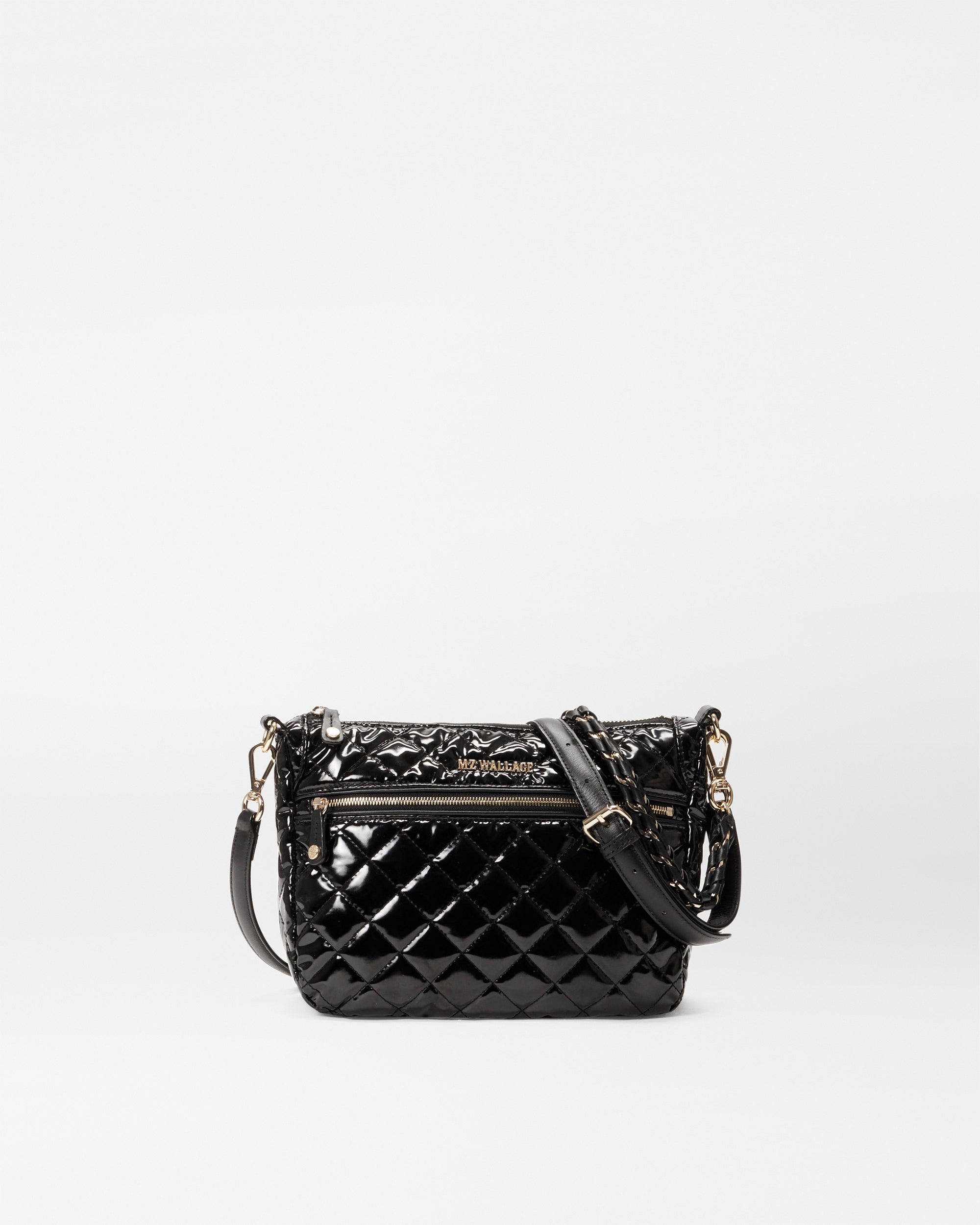 Crosby Ella Crossbody-Black Lacquer - 1