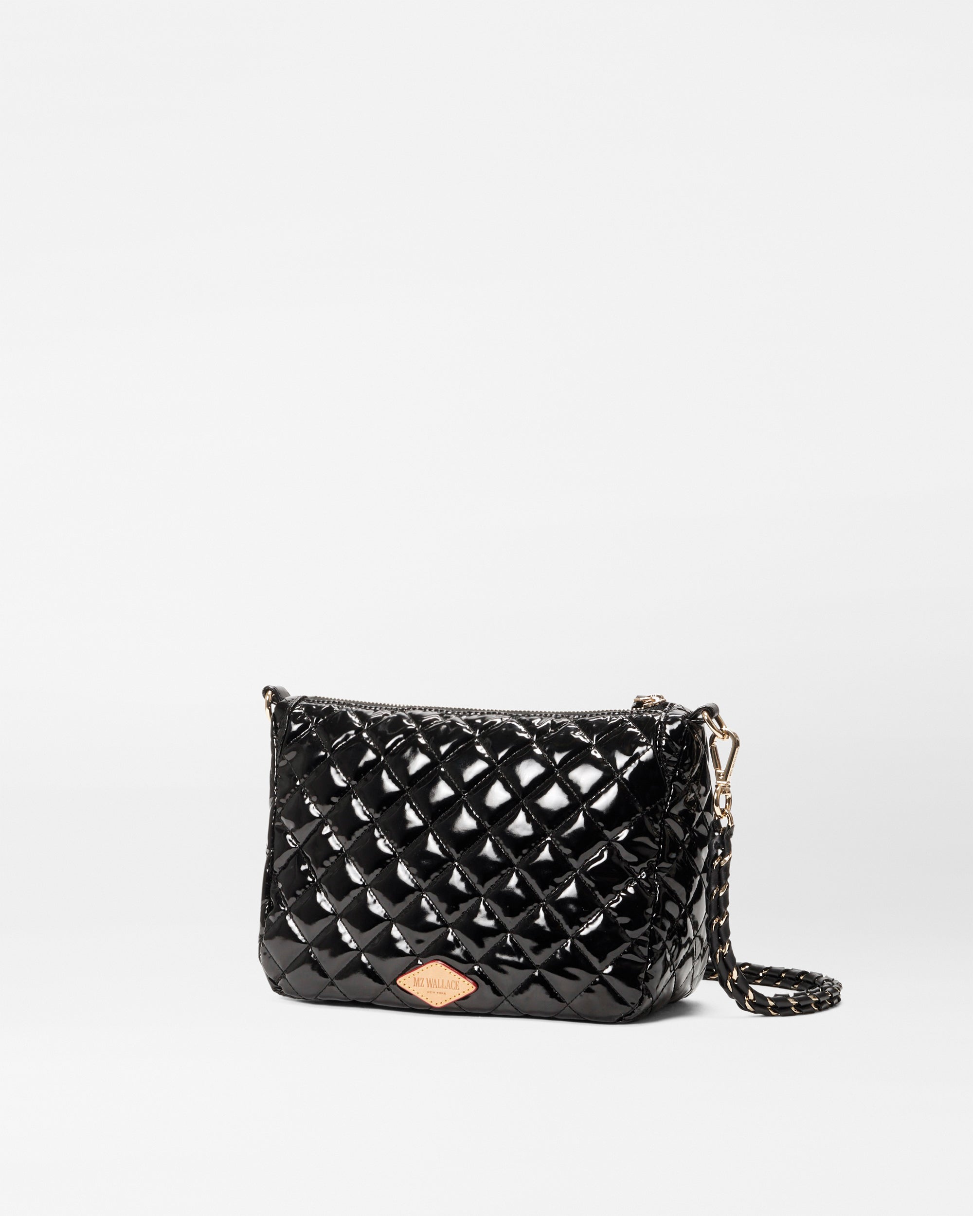 Crosby Ella Crossbody-Black Lacquer - 3