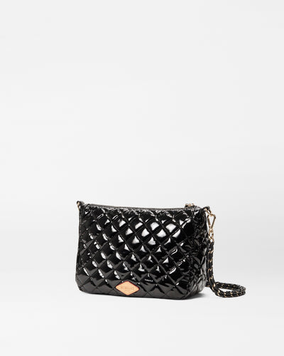 Black Lacquer Crosby Ella Crossbody