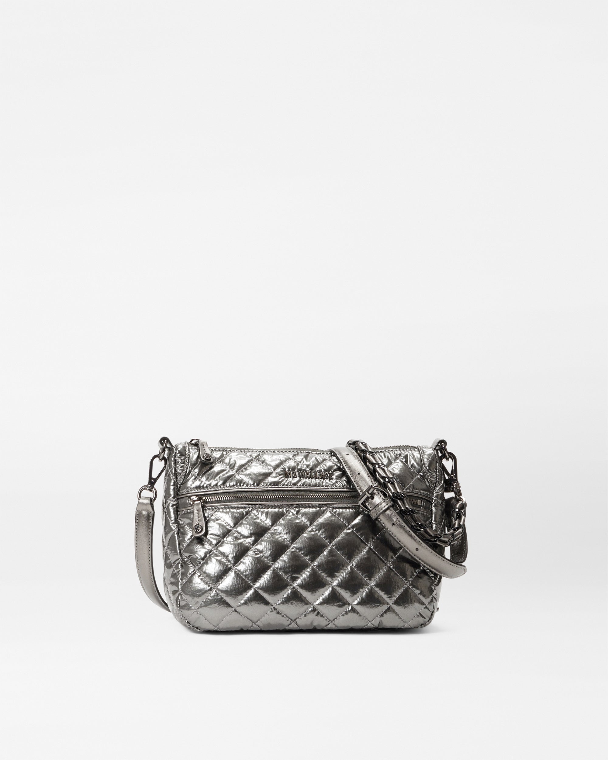 Pewter Metallic Crosby Ella Crossbody