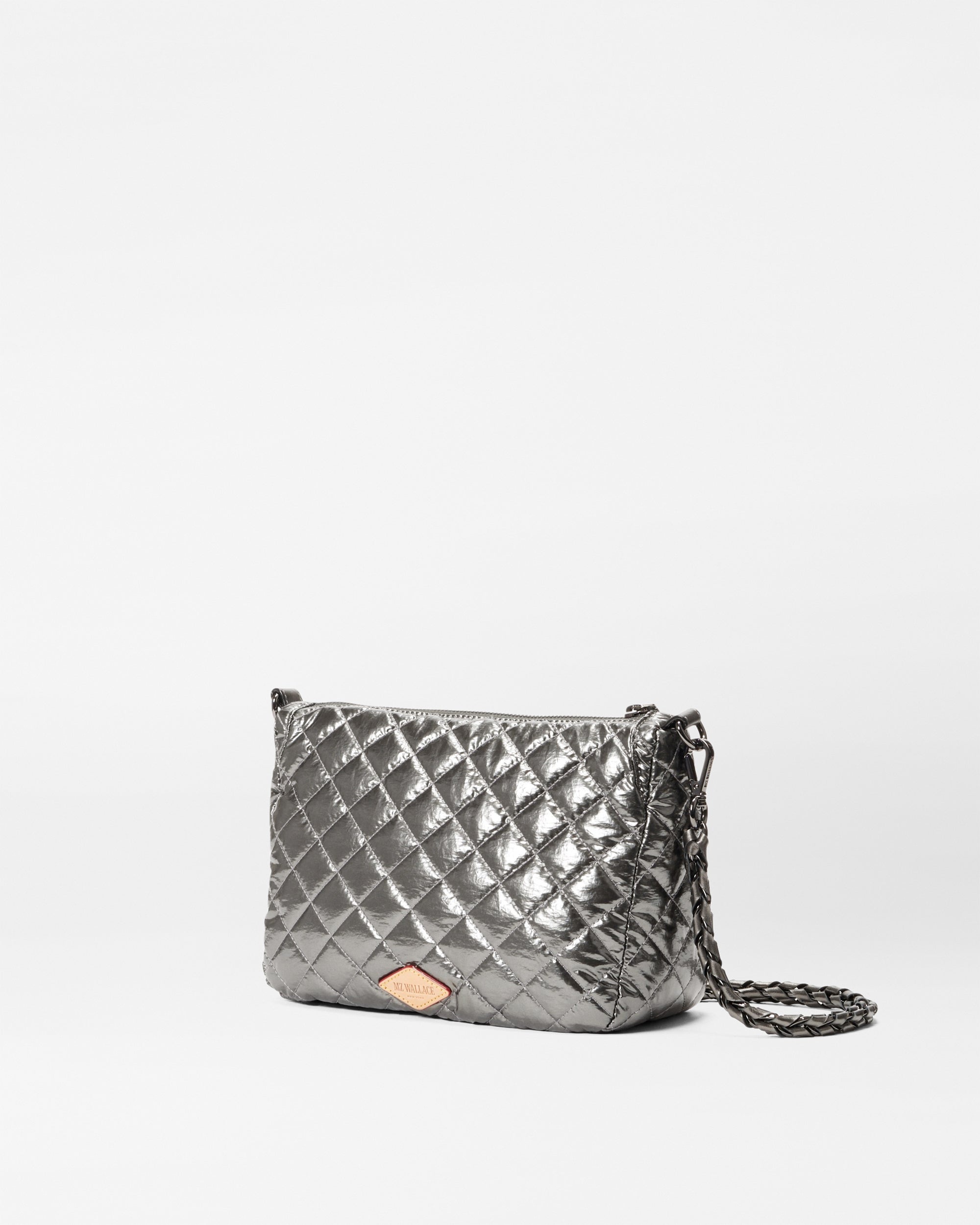 Pewter Metallic Crosby Ella Crossbody