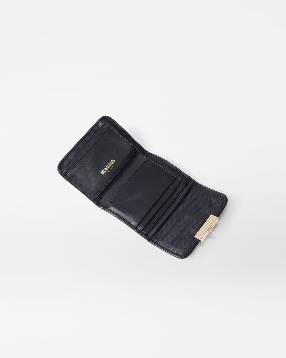 Black Small Crosby Lock Wallet