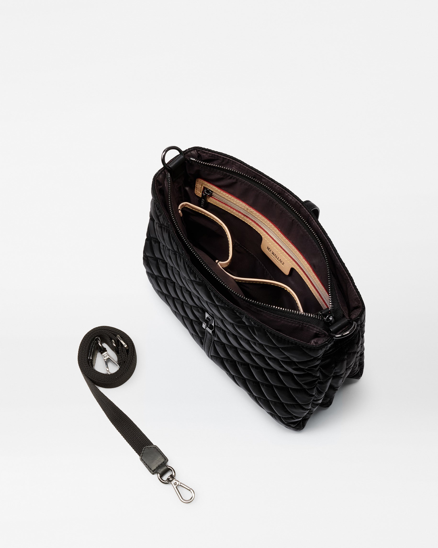 Black Liquid Astor Crossbody