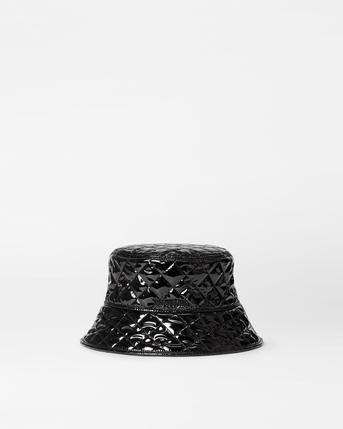 Black Lacquer MZW Bucket Hat