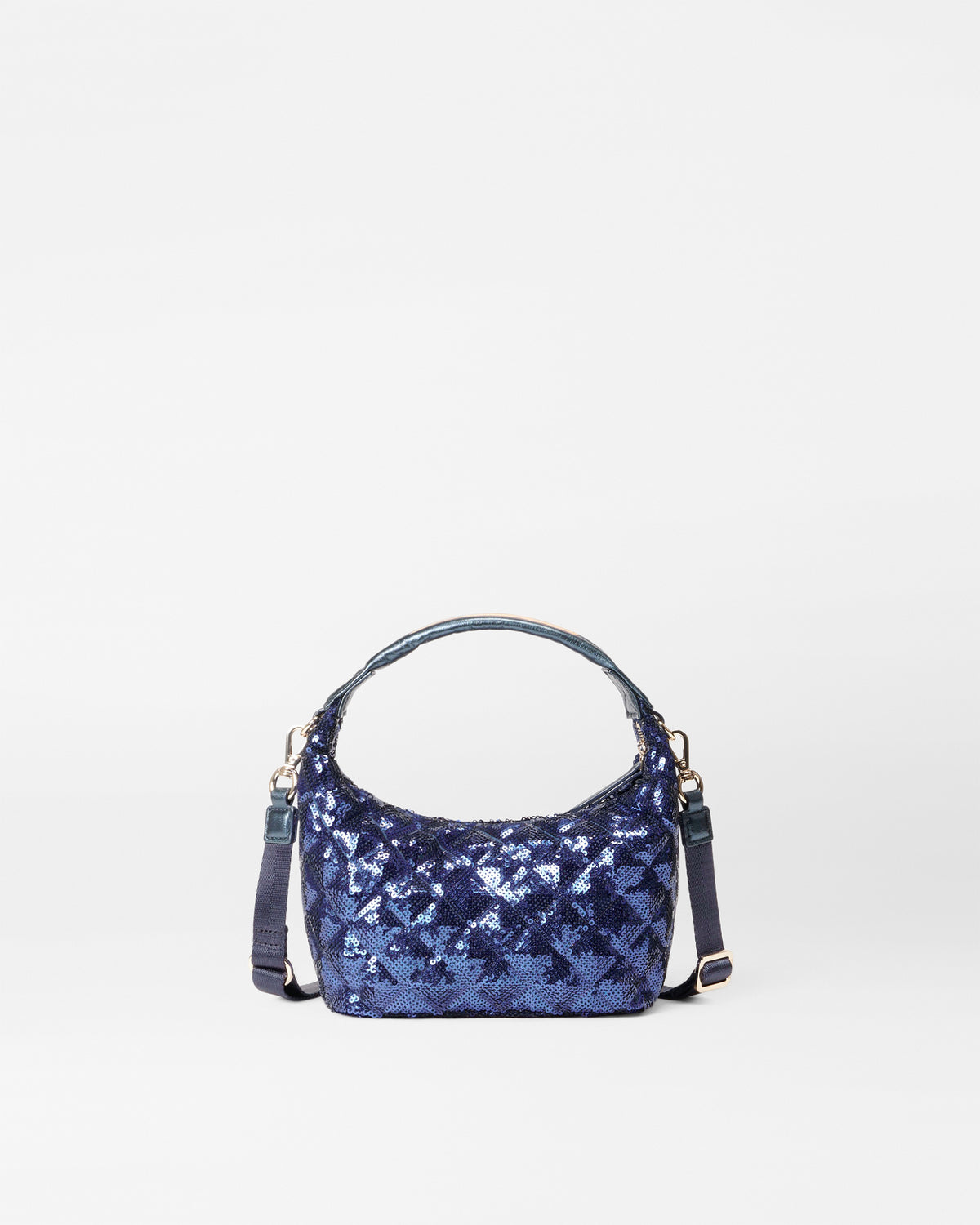 Sapphire Sequin Mini Hobo