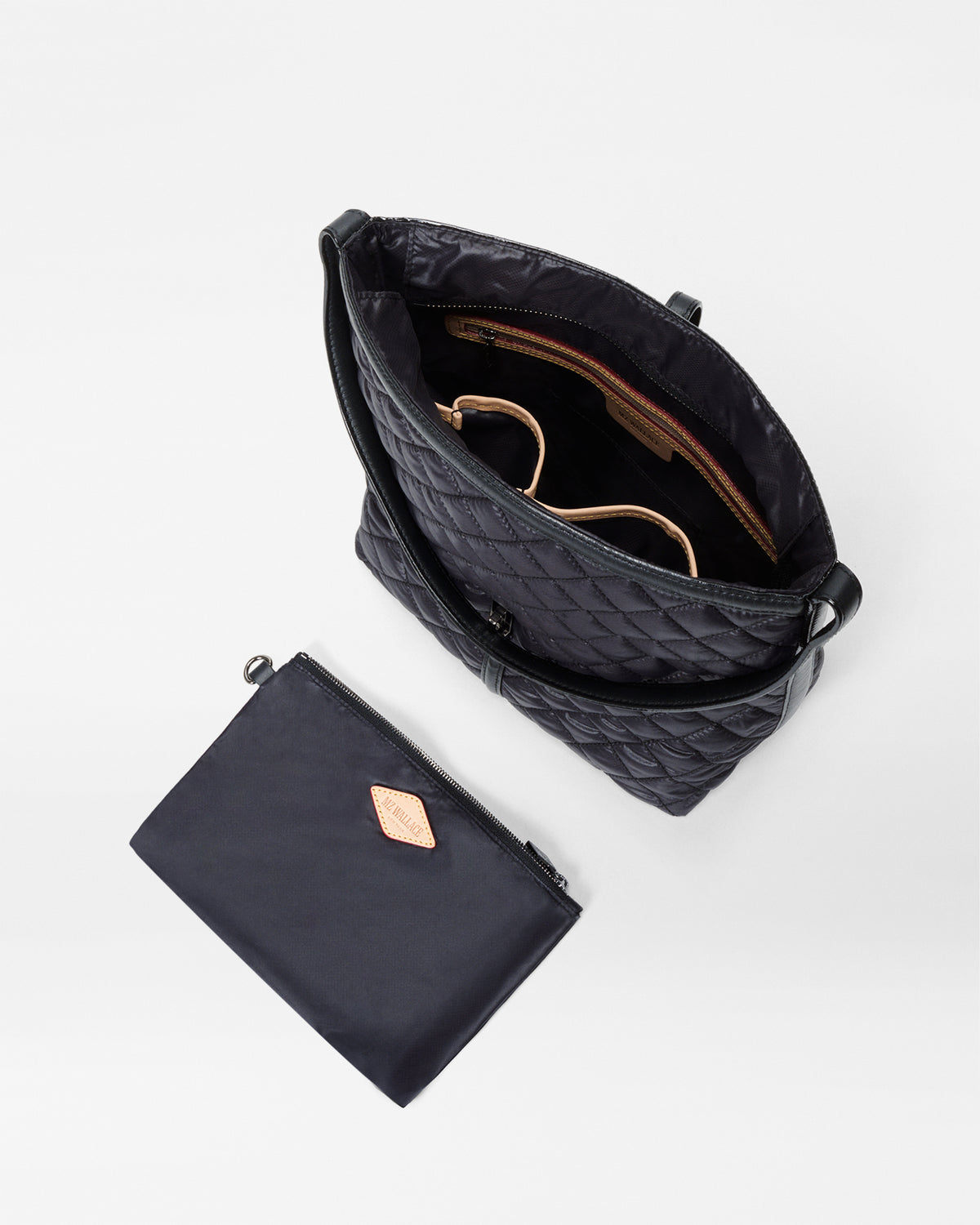 Black Small Astor Hobo - 4