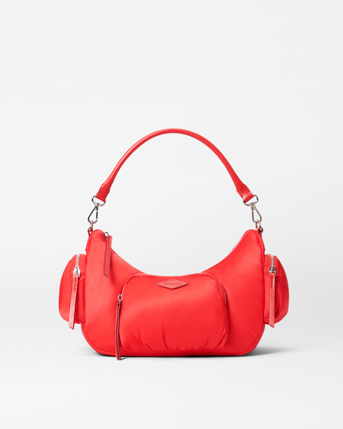 Medium Chelsea Shoulder-Bright Cherry