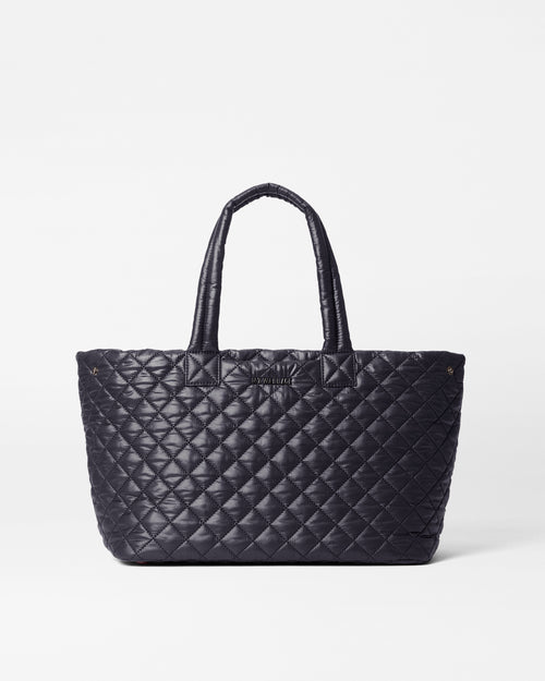 Black Medium Metro City Tote