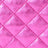 Luggage Tag-Hot Pink Metallic Leather