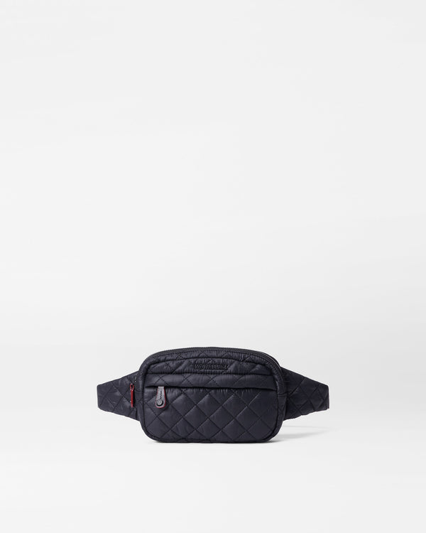 Black Metro Belt Bag - MZ WALLACE