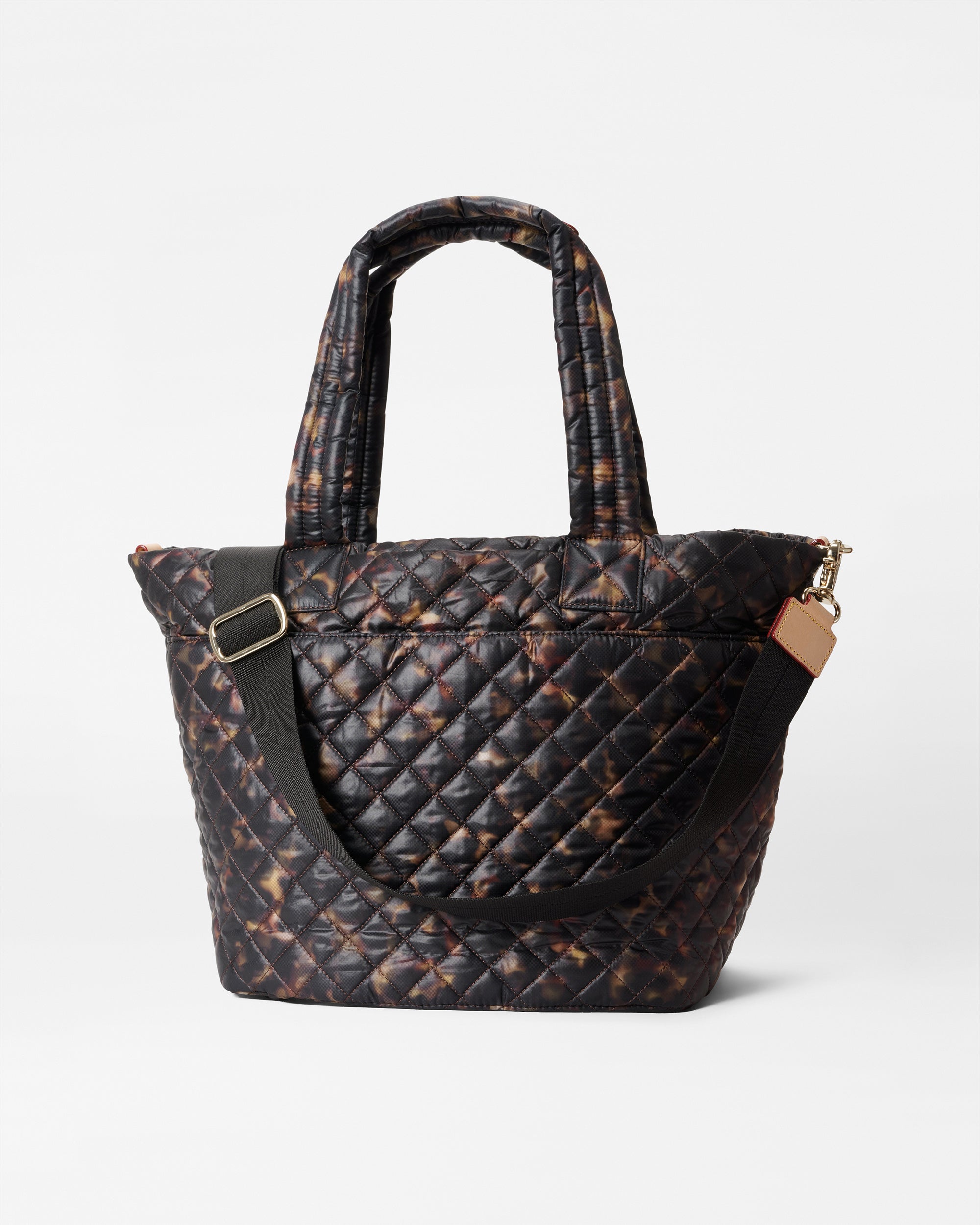 Medium Metro Tote Deluxe-Tortoise - 4