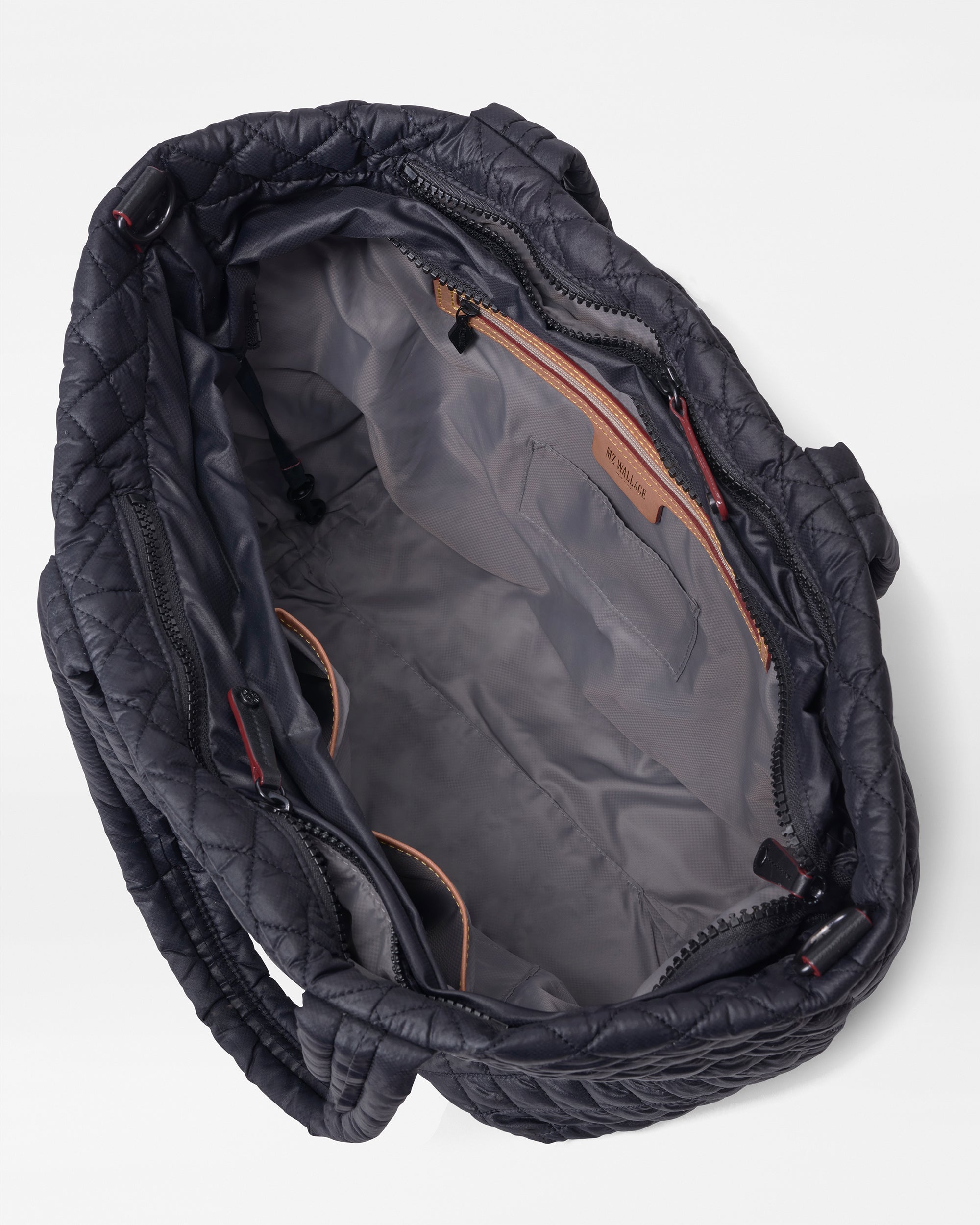 MZ WALLACE Medium Tweed Box Tote Bag