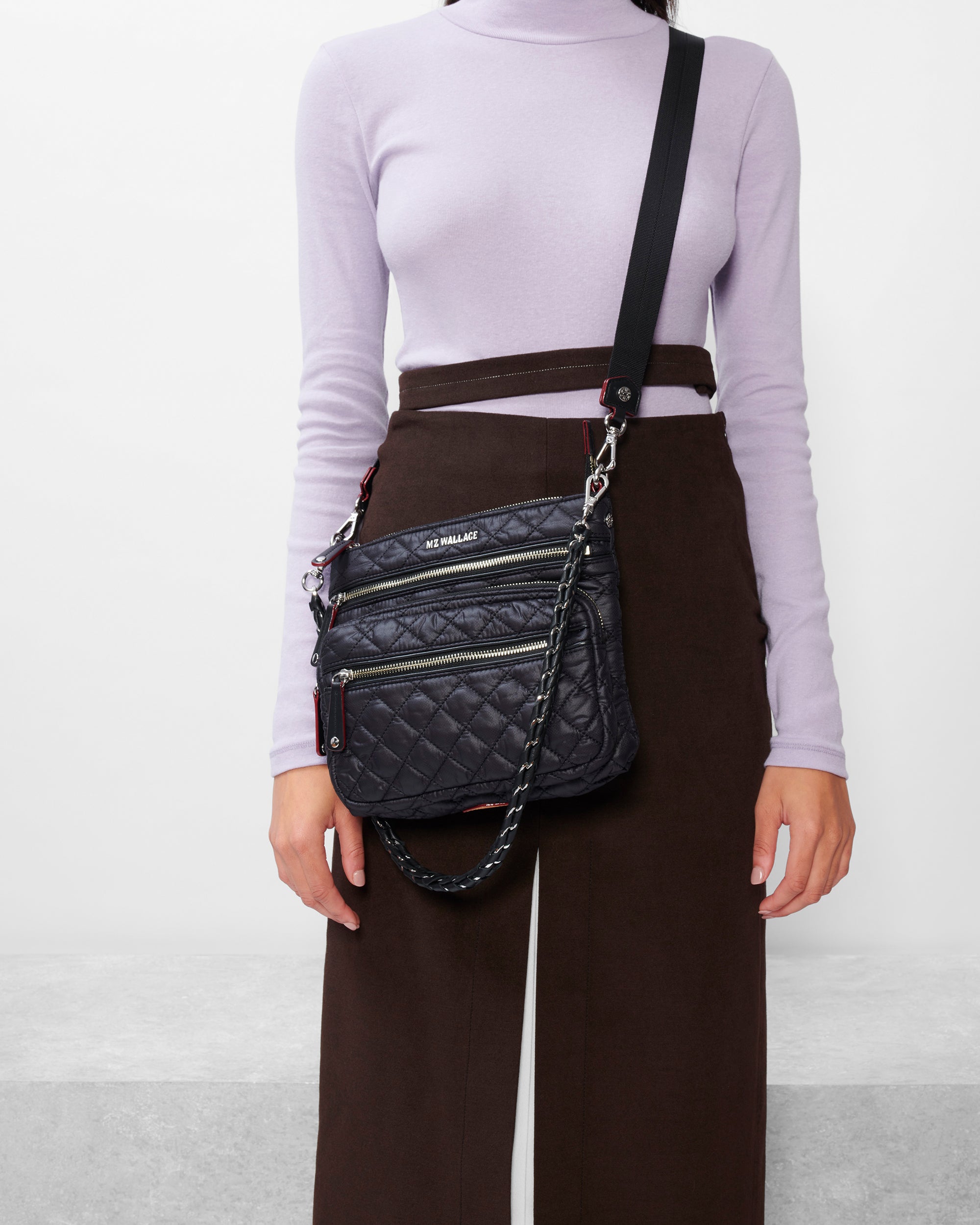 Black NY Rhinestone Mini Handbag – Thirteen Crosby