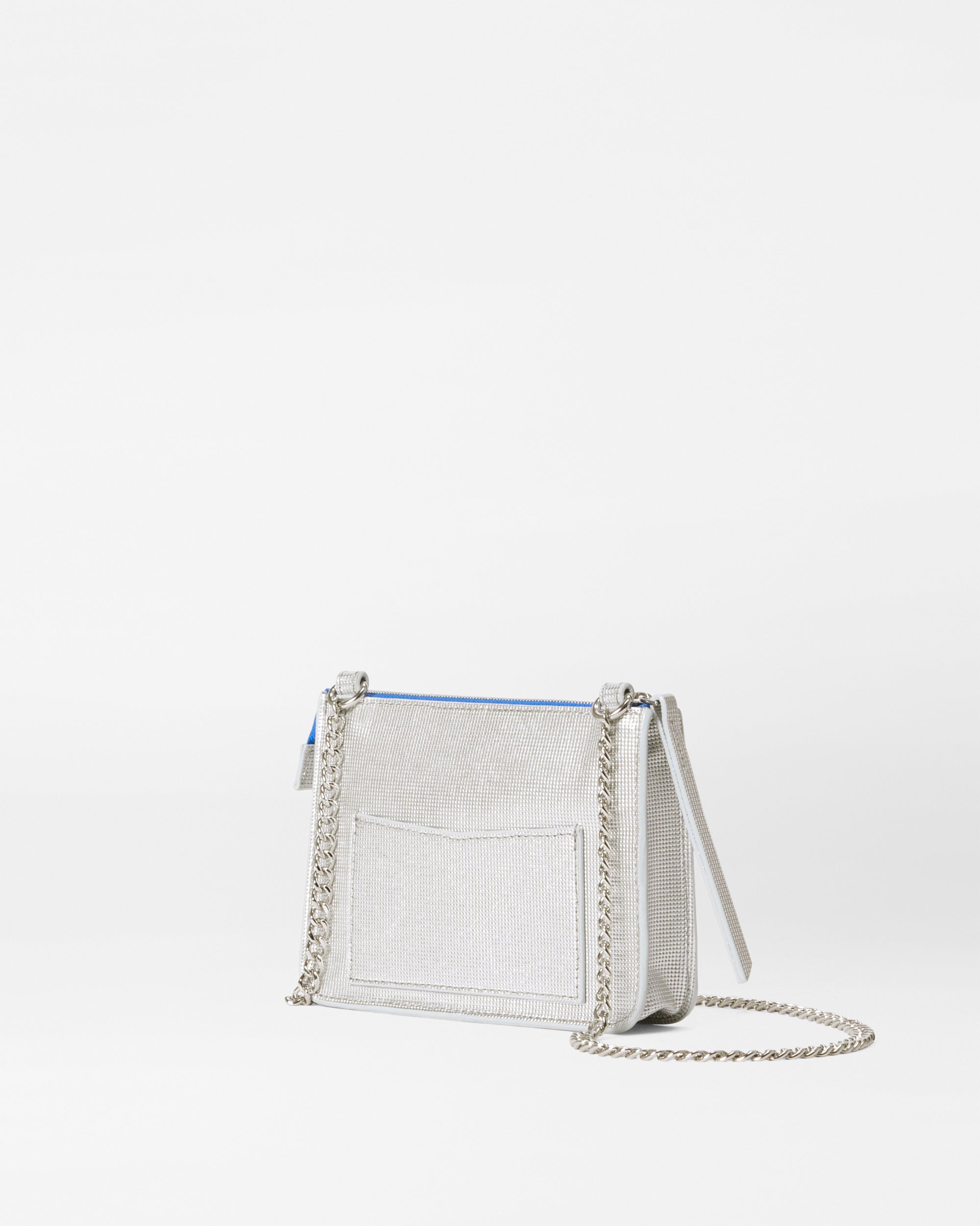 Silver metallic crossbody bag new arrivals