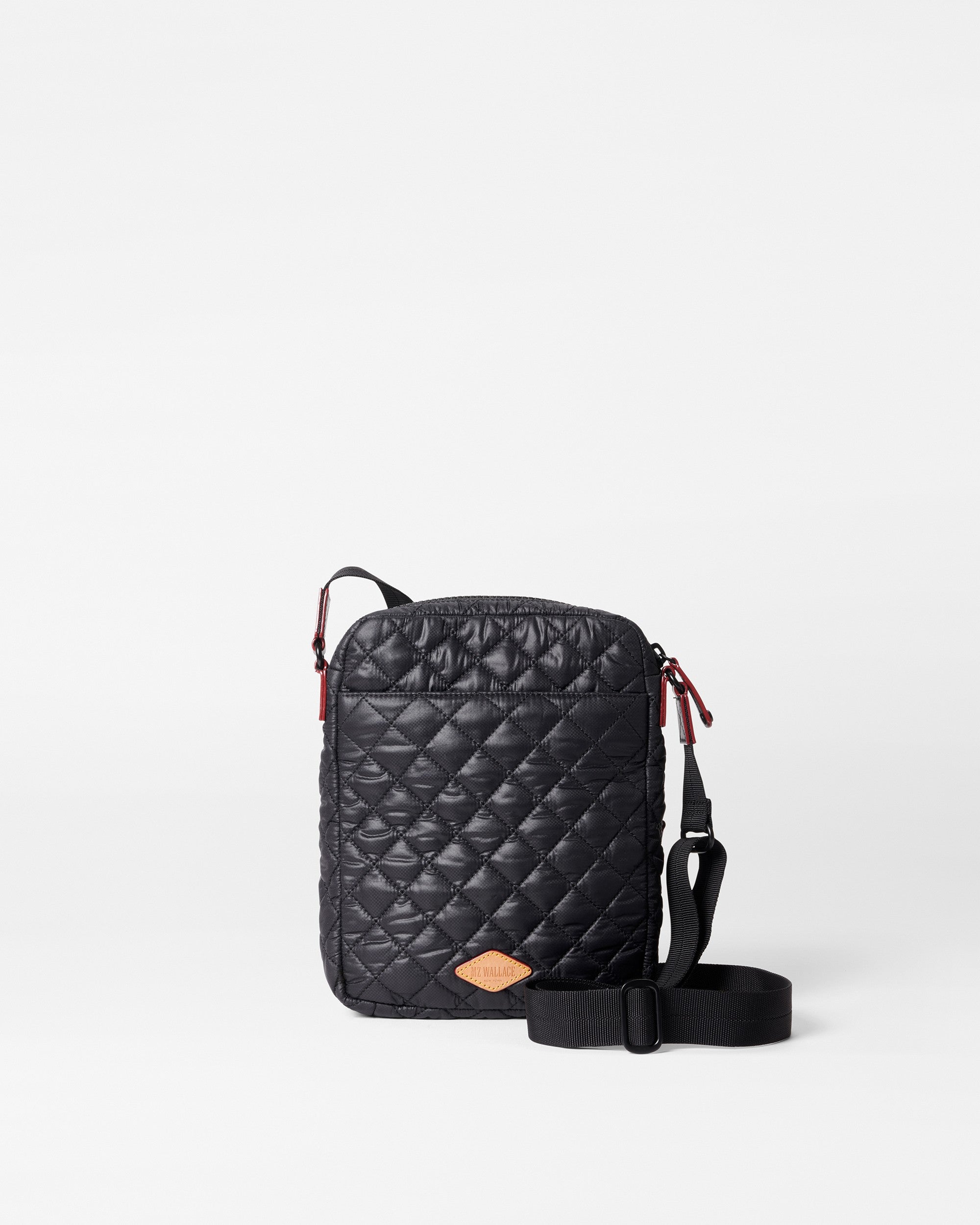 MZ Wallace Quilted Black Metro Belt Bag